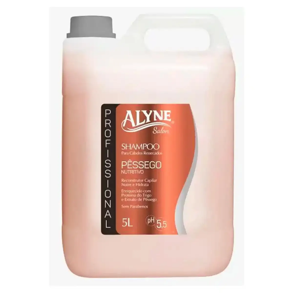 SHAMPOO ALYNE PêSSEGO NUTRITIVO 5L