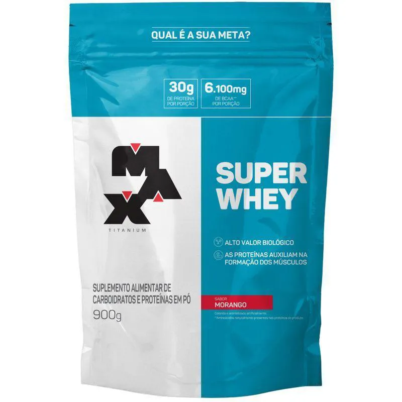SUPER WHEY MAX TITANIUM 900G