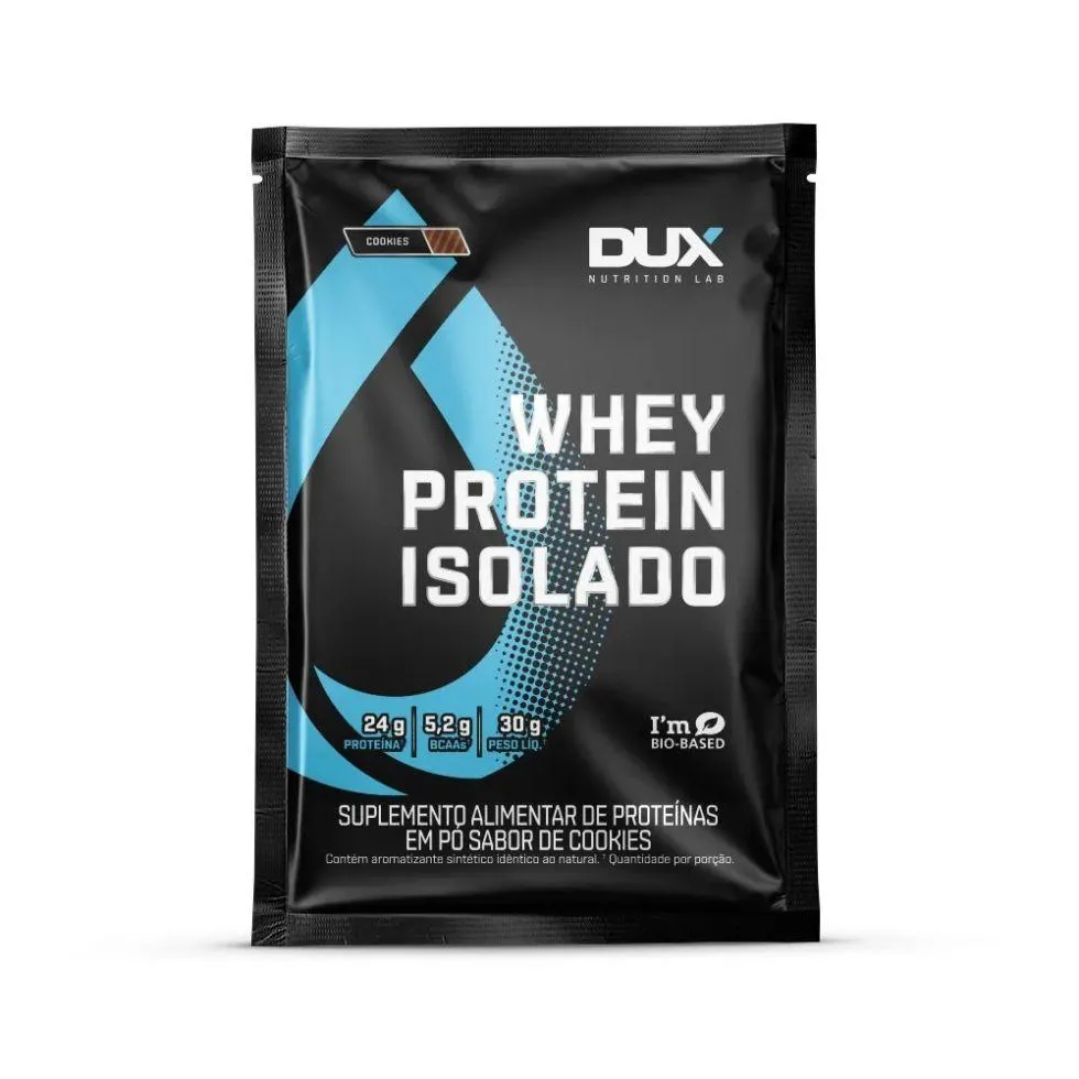 WHEY PROTEIN ISOLADO SACHê - SABOR: COOKIES (30G)