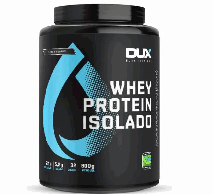WHEY PROTEIN ISOLADO POTE (900G) - SABOR: NEUTRO