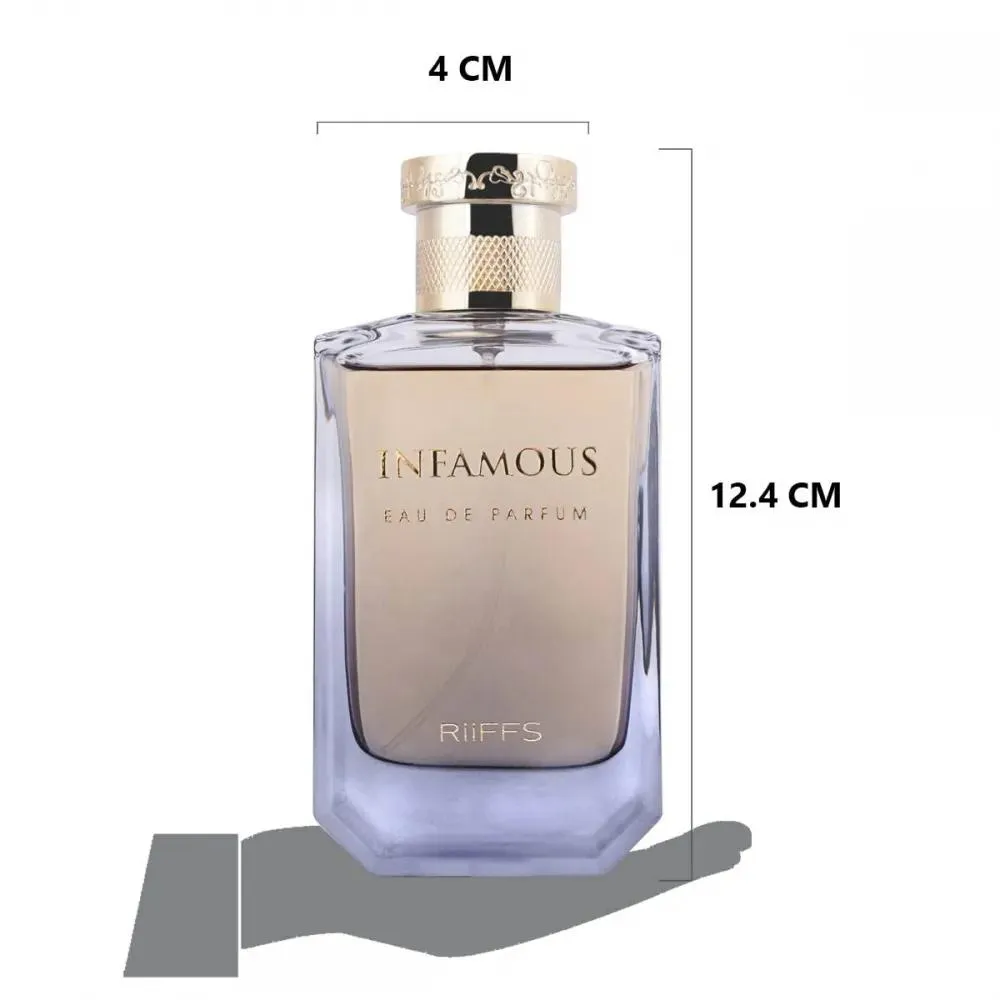 RIIFFS INFAMOUS EAU DE PARFUM POUR HOMME 100ML