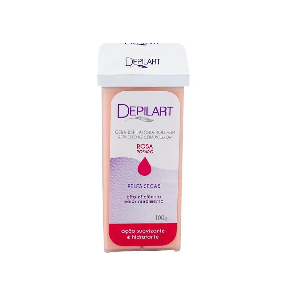 DEPILADOR CERA DEPILART ROLLON 100G ROSA