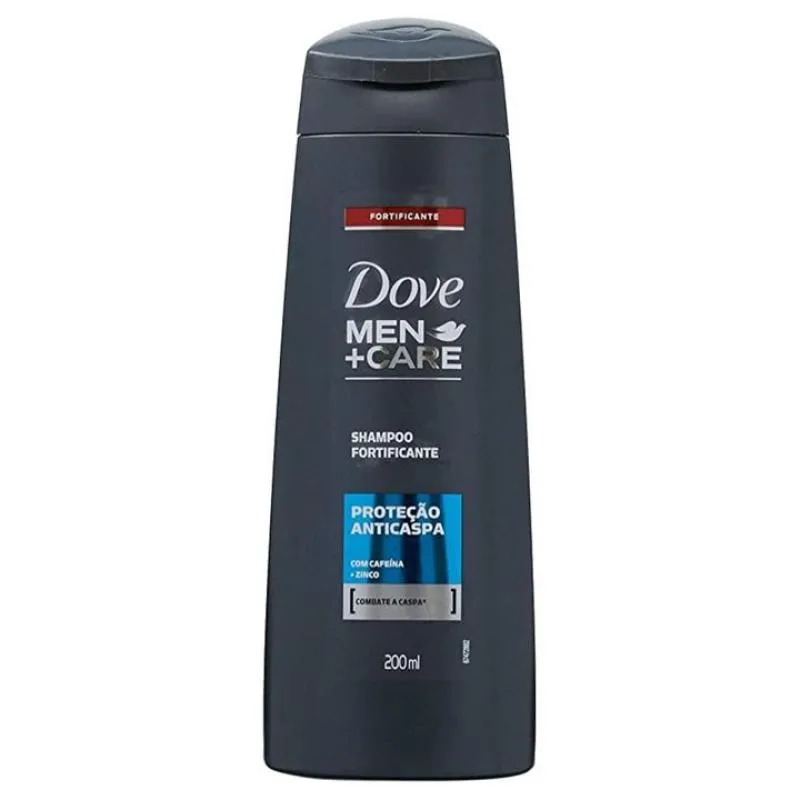 SHAMPOO DOVE 200ML MEN FORçA PROTEçãO ANTICASPA