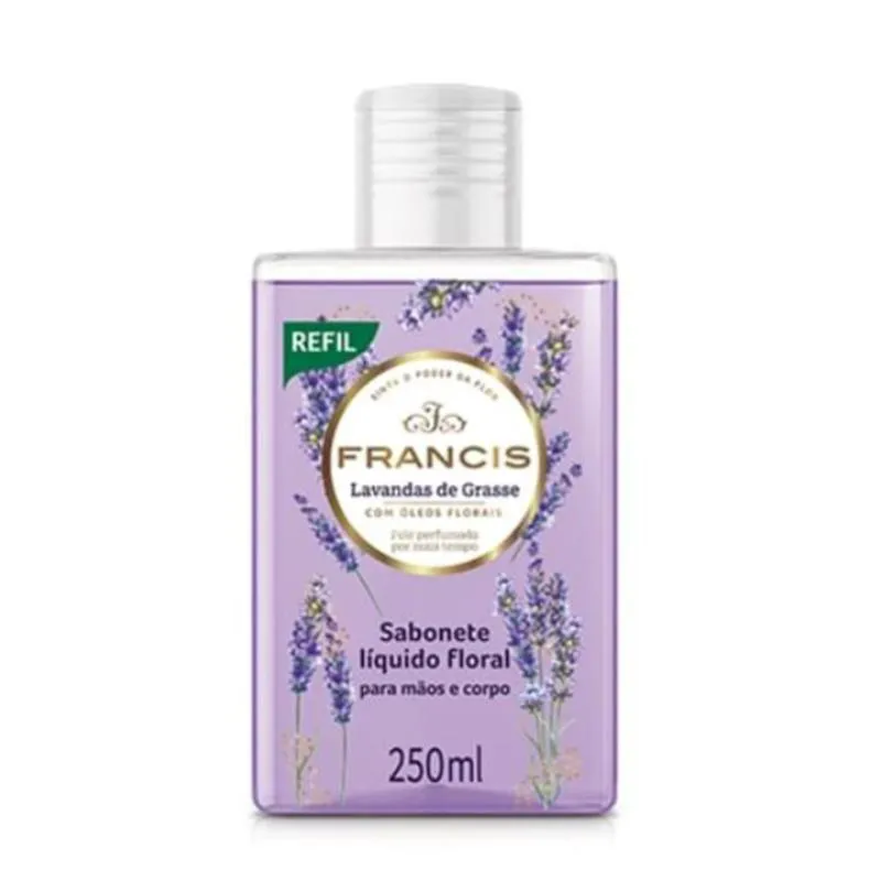 SABONETE LIQUIDO FRANCIS REFIL 250ML LILáS