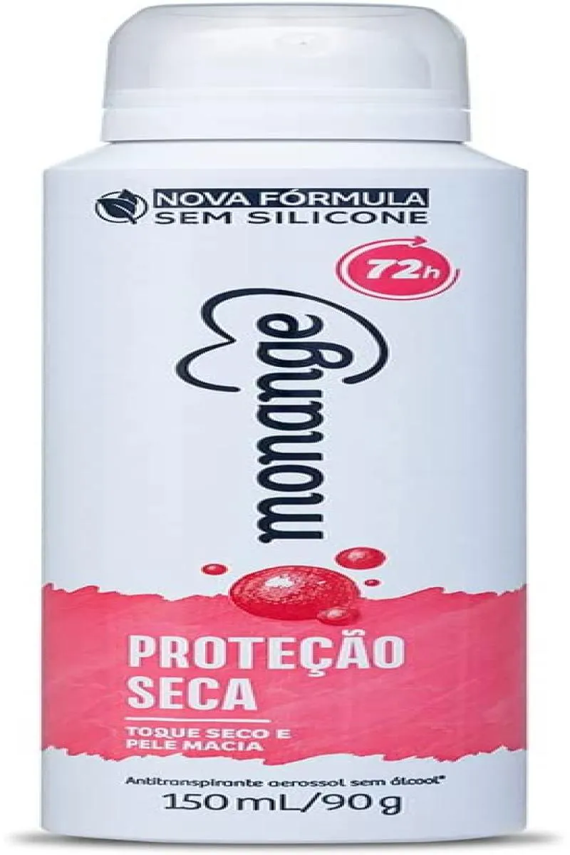 MONANGE DESODORANTE AEROSOL 72H 150ML Proteção Seca