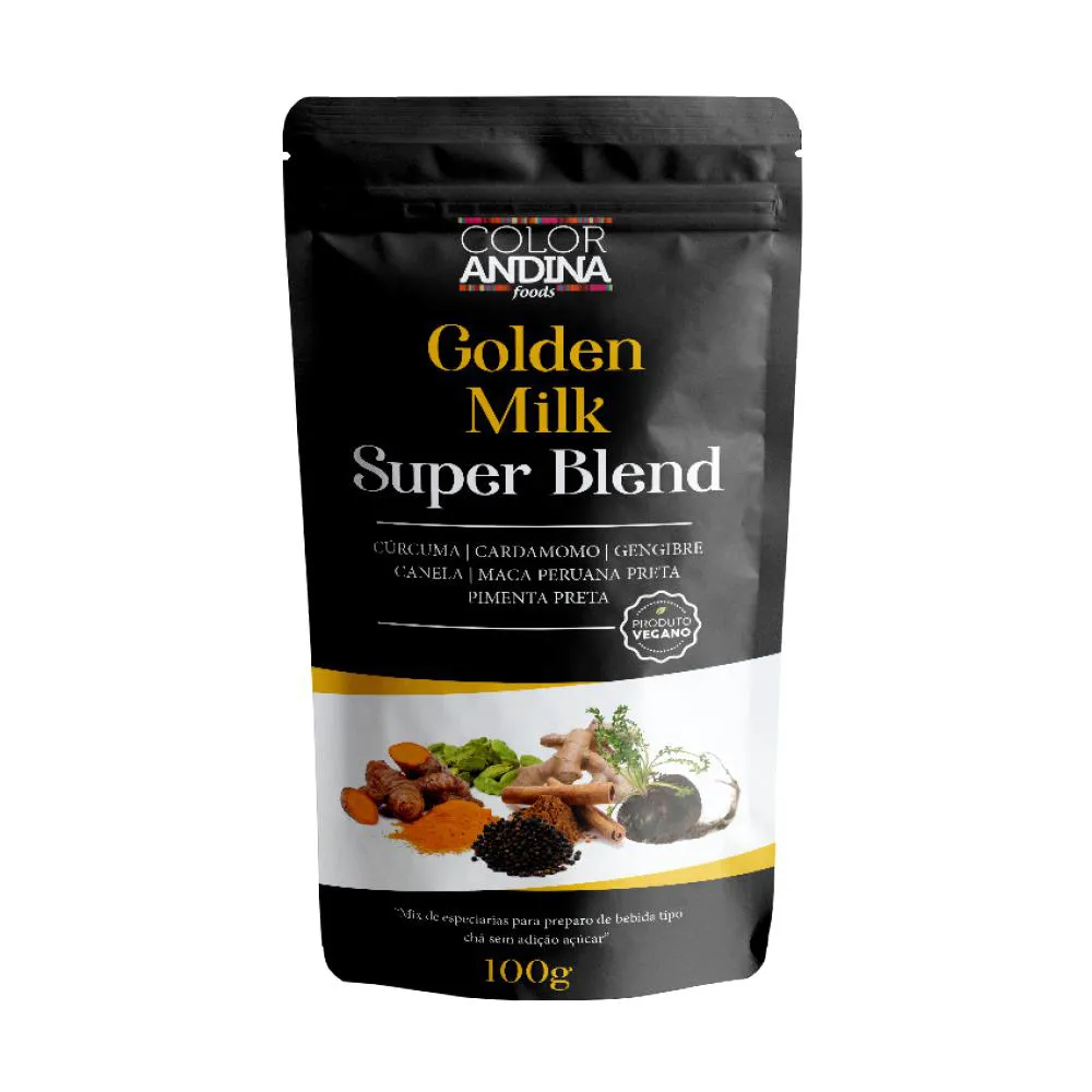 GOLDEN MILK (SUPER BLEND) COLOR ANDINA 100G