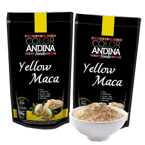 Maca Peruana Color Andina Food 2 unidades 100g