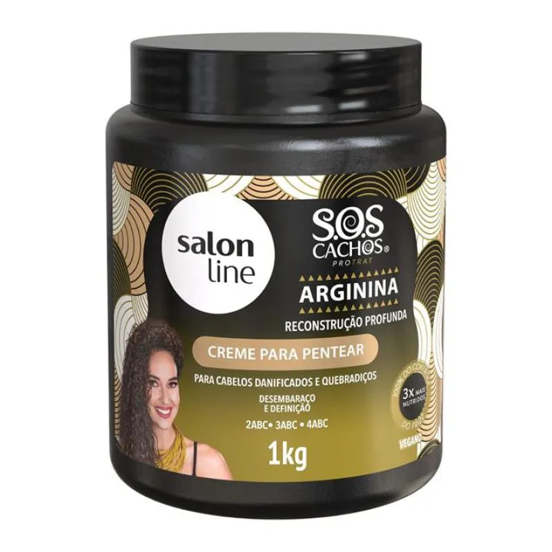 CREME PARA TRATAMENTO SALON LINE 1KG ARGININA