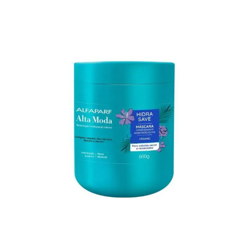 CREME PARA TRATAMENTO ALTAMODA 600G HIDRA SAVE MáSCARA