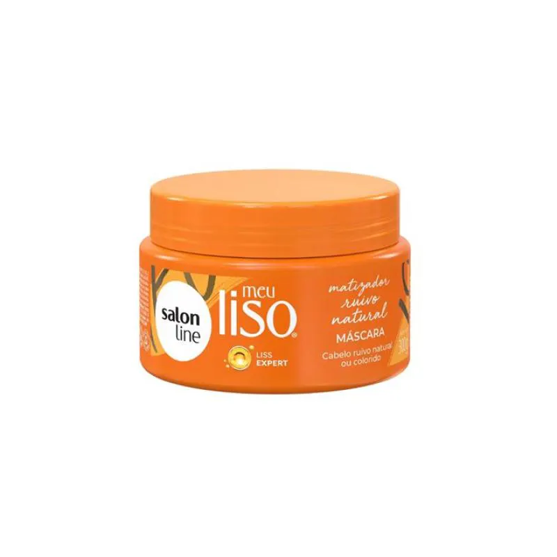 CREME PARA TRATAMENTO SALON LINE 300G MATIZADOR RUIVO NATURAL