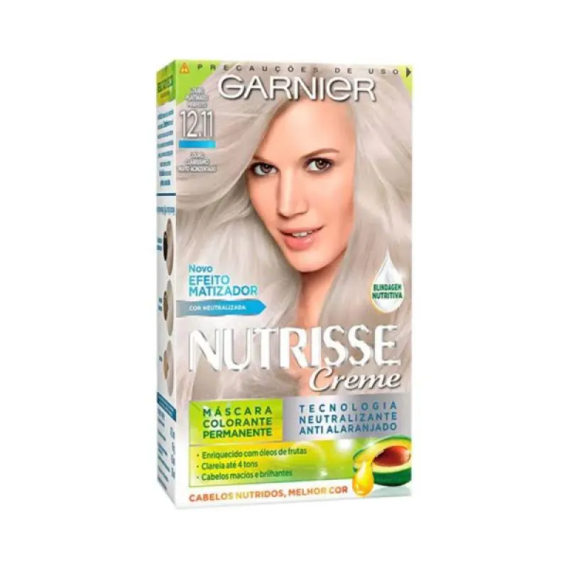TINTURA NUTRISSE 12.11 LOURO PLATINADO PERFEITO