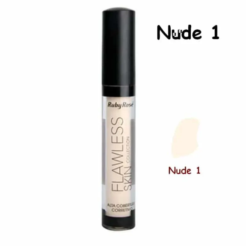RUBY ROSE CORRETIVO LíQUIDO FLAWLESS COLLECTION HB8080 NUDE 1