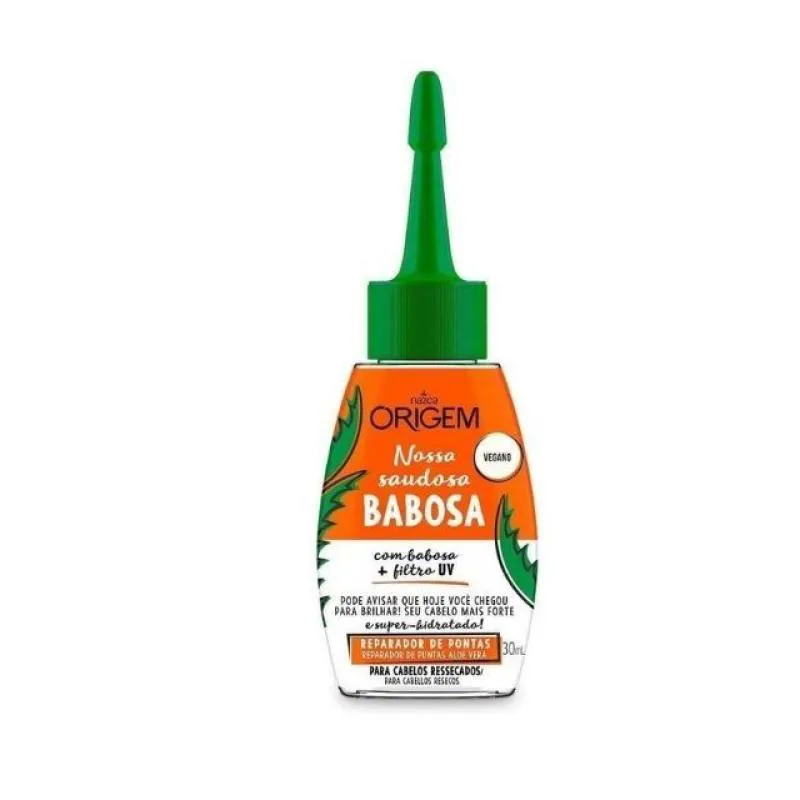 REPARADOR DE PONTAS ORIGEM 30ML CONDICIONADOR BABOSA