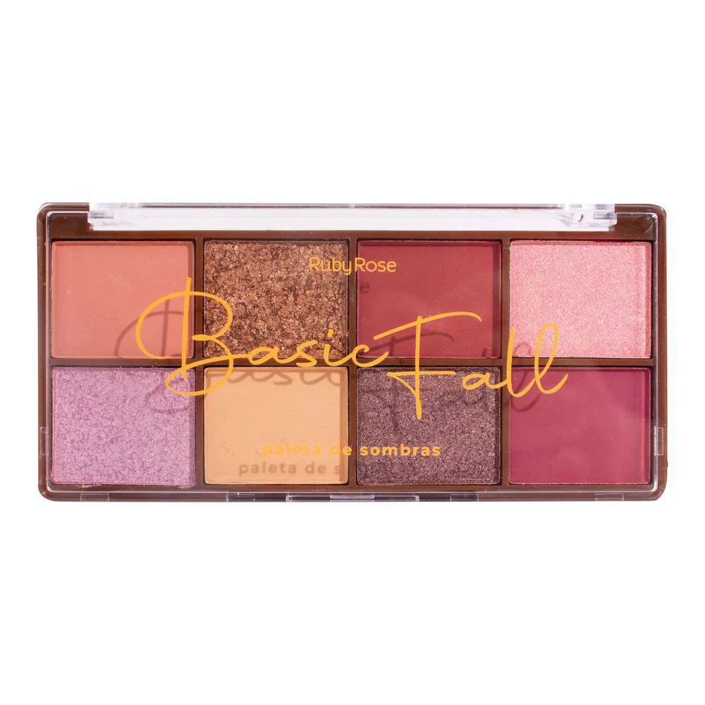 PALETA DE SOMBRAS BASIC FALL HBF527 RUBYROSE