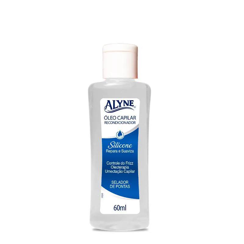 ÓLEO CAPILAR ALYNE SILICONE 60ML