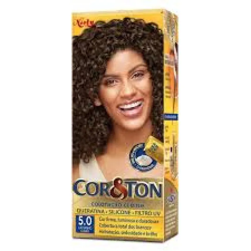 Niely Coloração Cor&Ton 5.0 Castanho Claro 50g