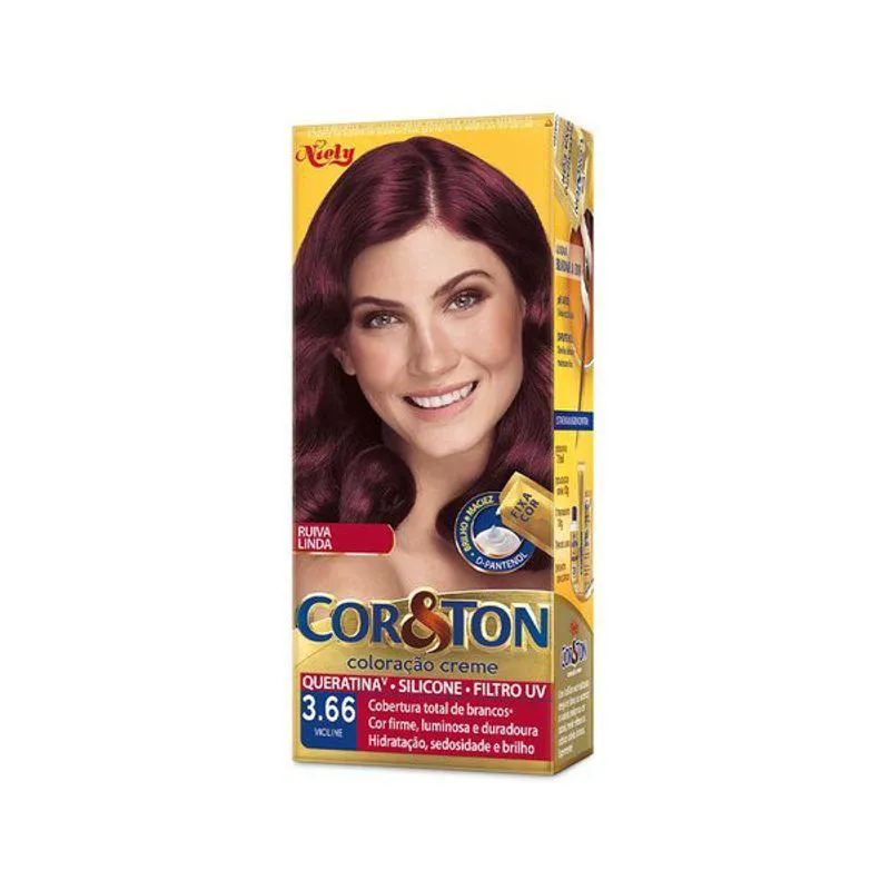 Niely Coloração Cor&Ton 3.66 Violine 50g