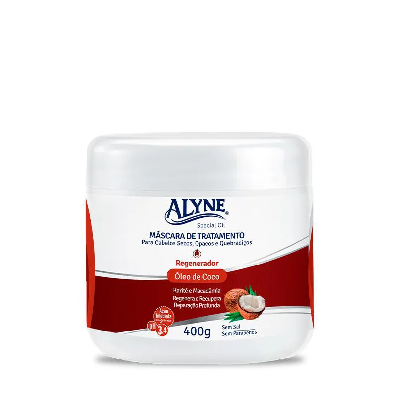 MáSCARA TRATAMENTO ALYNE REGENERADOR 400G