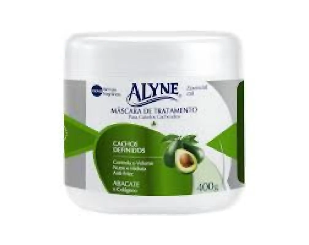 MáSCARA TRATAMENTO ALYNE CACHOS DEFINIDOS 400G