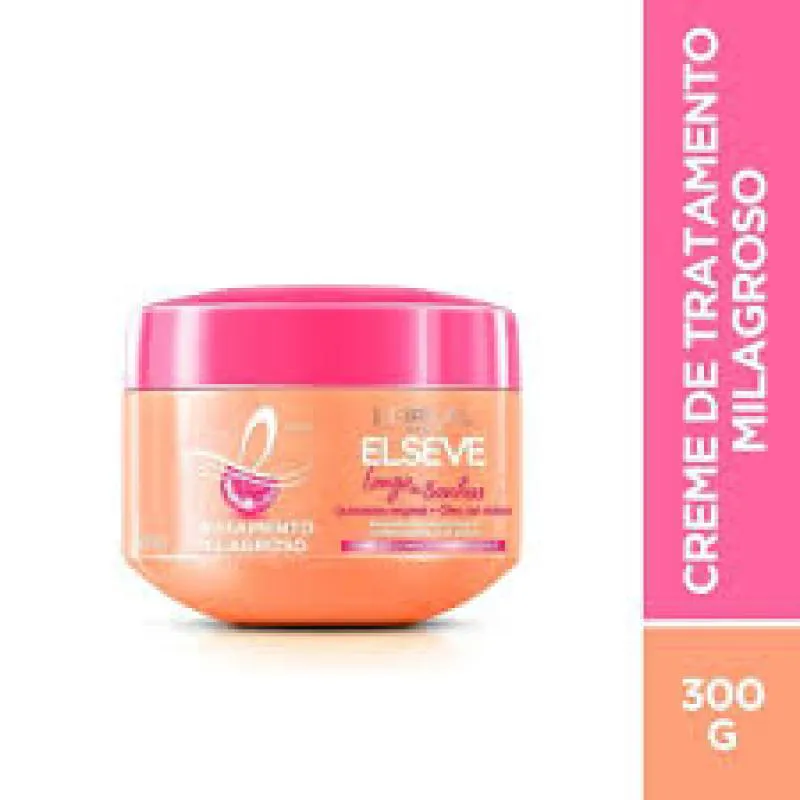 LOREAL CREME TRATAMENTO ELSEVE LONGO DOS SONHOS 300G