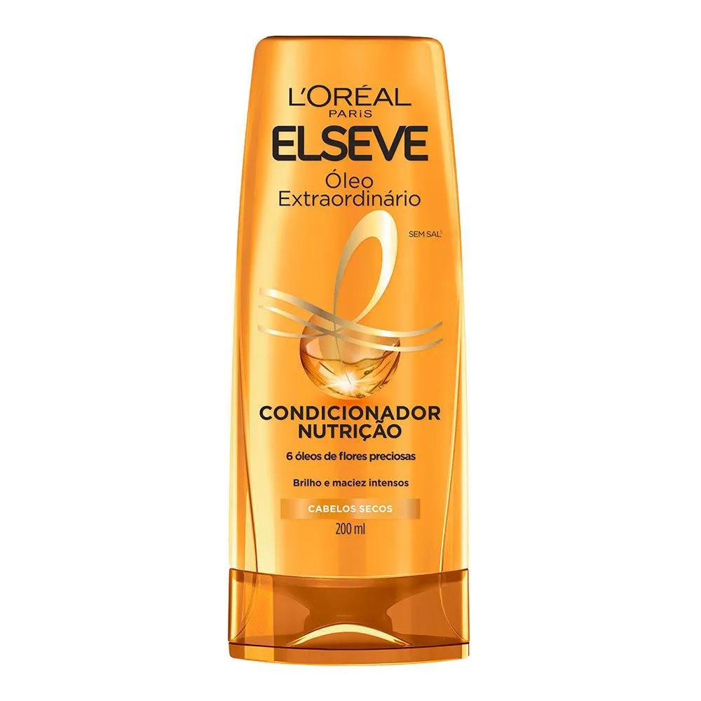 LOREAL CONDICIONADOR ELSEVE ÓLEO EXTRAORDINáRIO 200ML