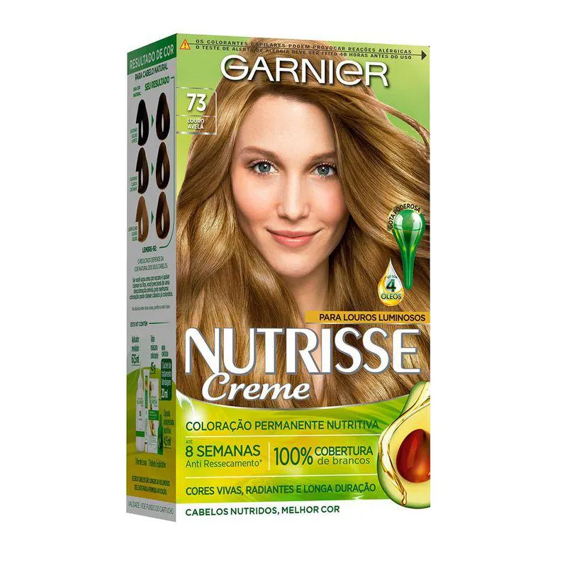 LOREAL COLORAçãO NUTRISSE 73 AVELã