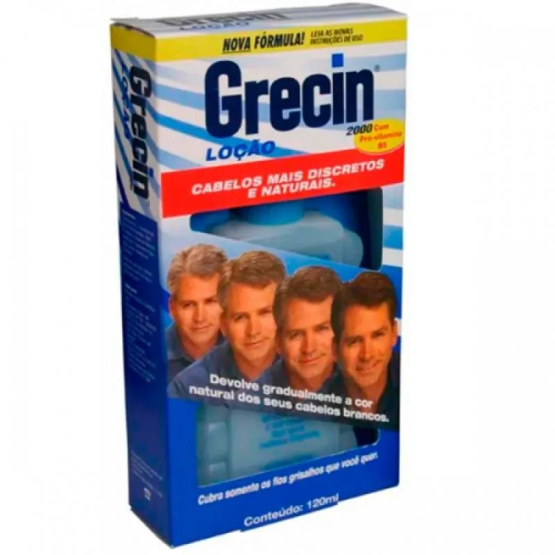 LOçãO PROGRESSIVA GRECIN HOMEM 120ML
