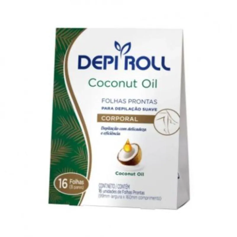 FOLHAS PRONTAS CORPORAL COCONUT 8 PARES DEPIROLL