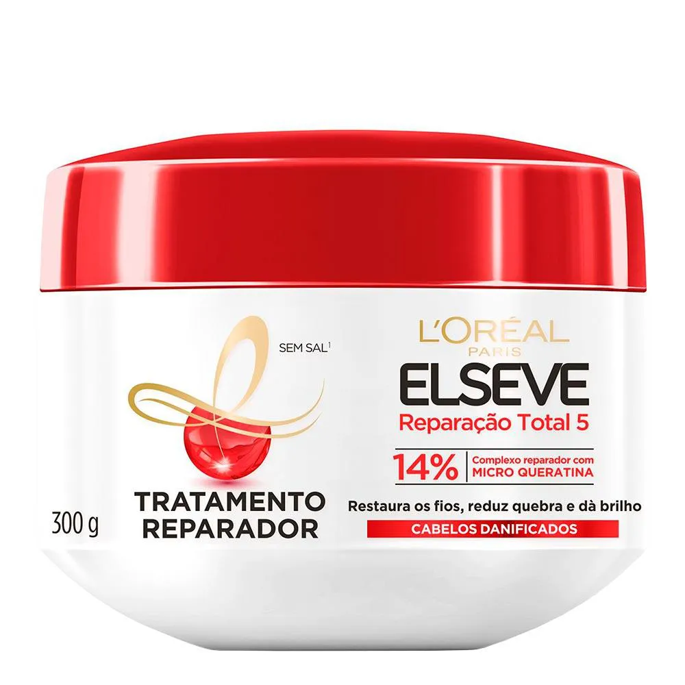 CREME TRATAMENTO ELSEVE REPARAçãO TOTAL 5 300G