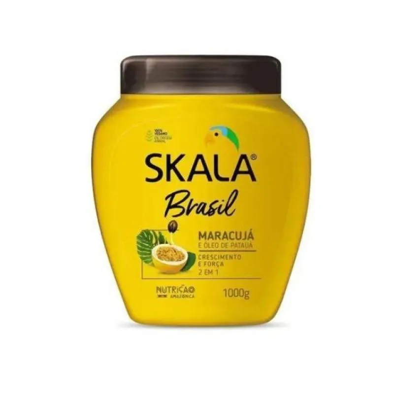 CREME PARA TRATAMENTO SKALA 1 KG MARACUJá E ÓLEO DE PATAUA