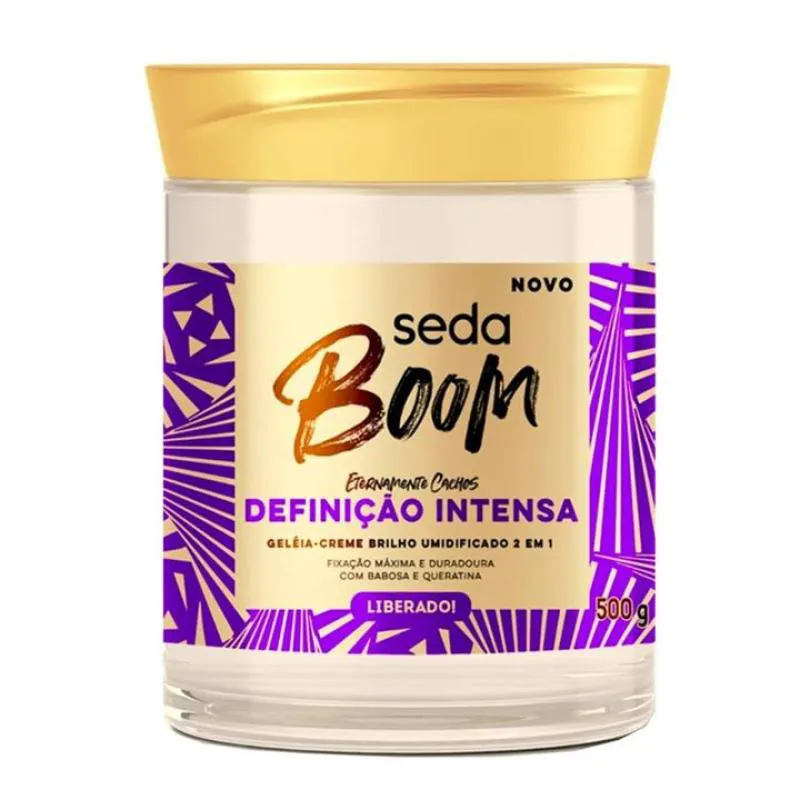 CREME PARA TRATAMENTO SEDA 500G DEFINIçãO INTENSA