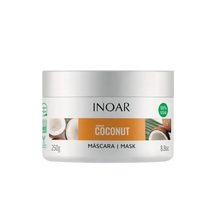 CREME PARA TRATAMENTO INOAR MASC 250G BOMBAR COCONUT
