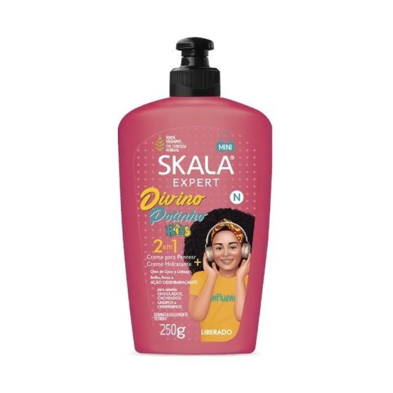 CREME PARA PENTEAR SKALA 250G DIVINO POTINHO
