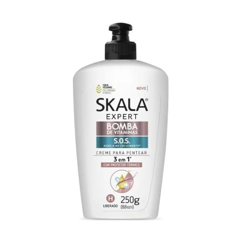 CREME PARA PENTEAR SKALA 250G BOMBA