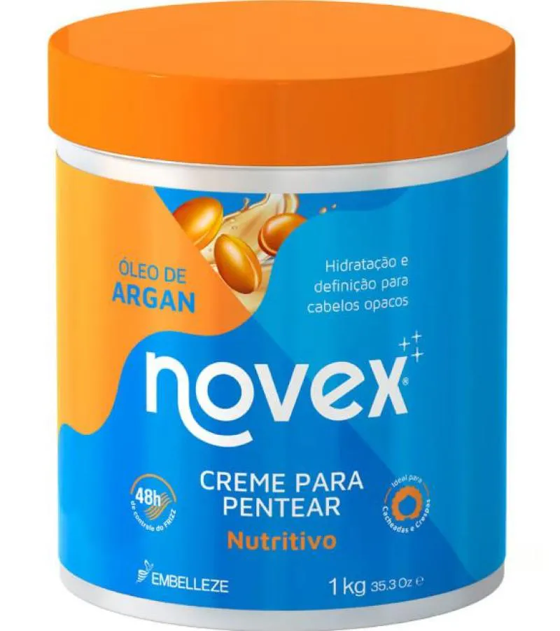 CREME PARA PENTEAR NOVEX 1 KG ÓLEO DE ARGAN