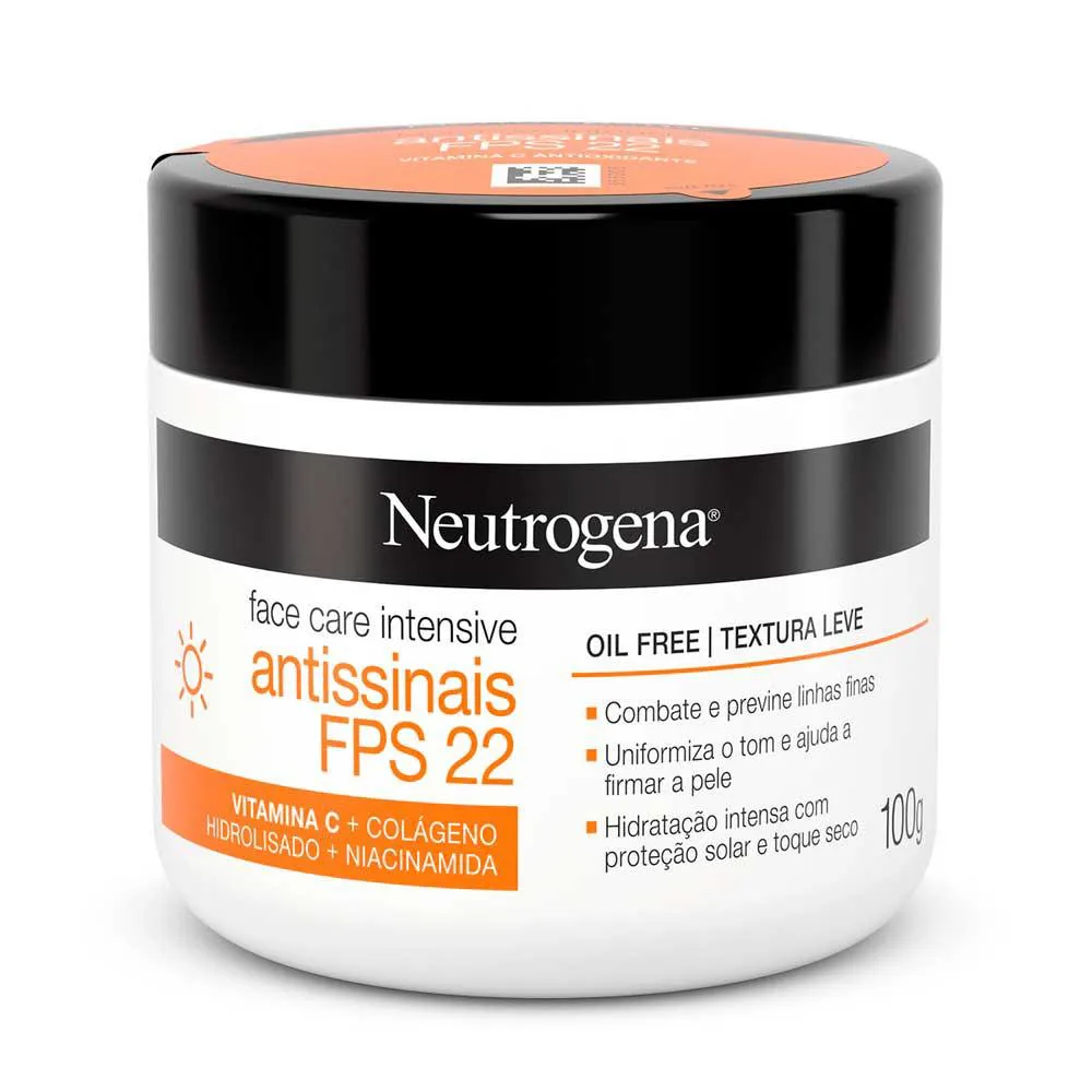 CREME FACIAL NEUTROGENA ANTISSINAIS FPS22 100G