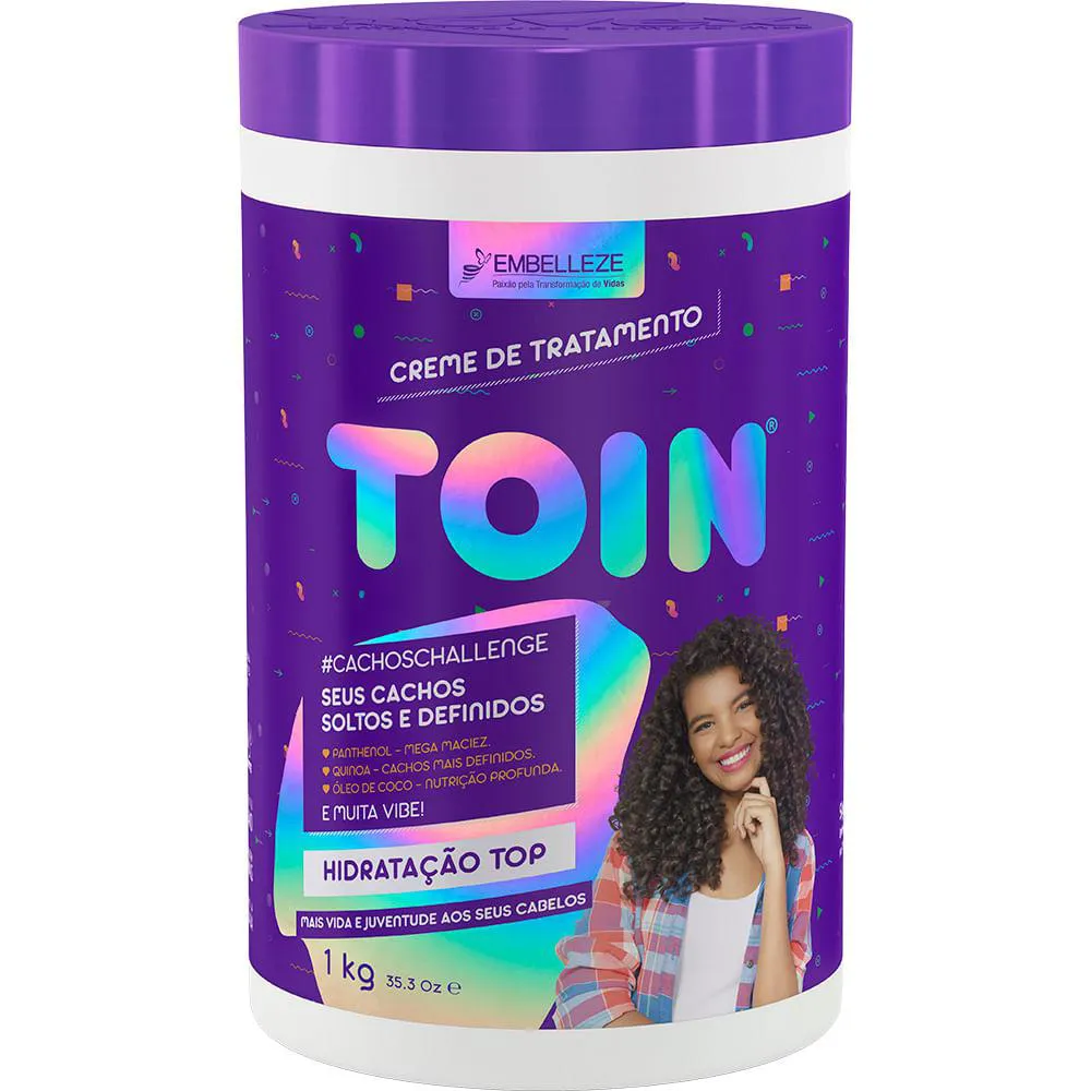 CREME DE TRATAMENTO NOVEX TOIN 1KG
