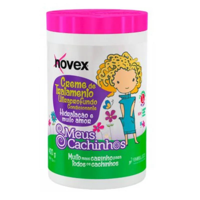 CREME DE TRATAMENTO NOVEX M.CACHINHOS 400G