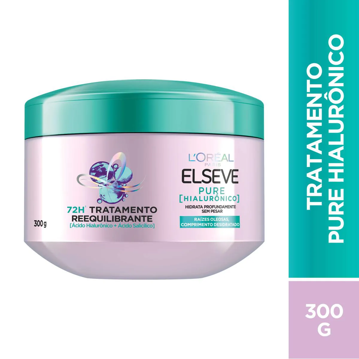 CREME DE TRATAMENTO L'ORéAL PARIS ELSEVE PURE HIALURôNICO 300G