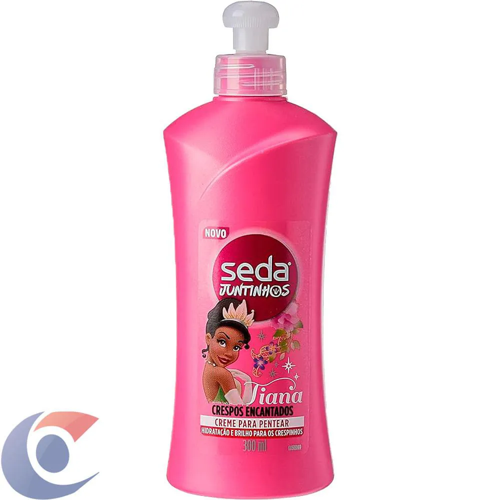 CREME DE PENTEAR SEDA JUNTINHOS CRESPOS 300ML