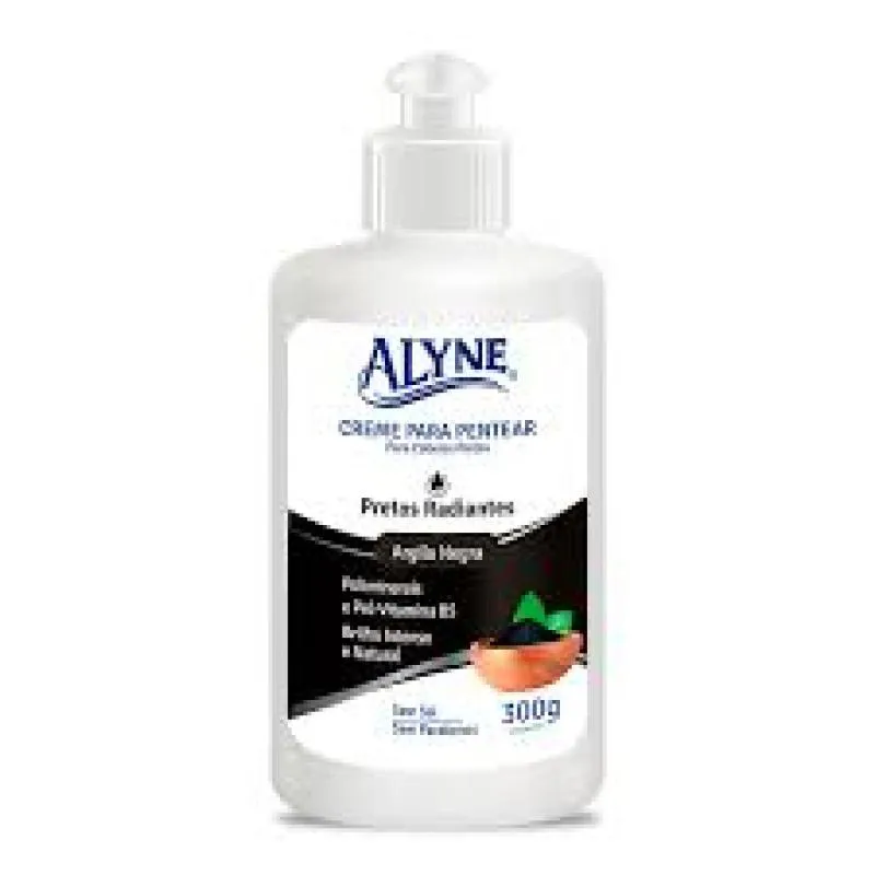 CREME DE PENTEAR ALYNE PRETOS RADIANTES 300G