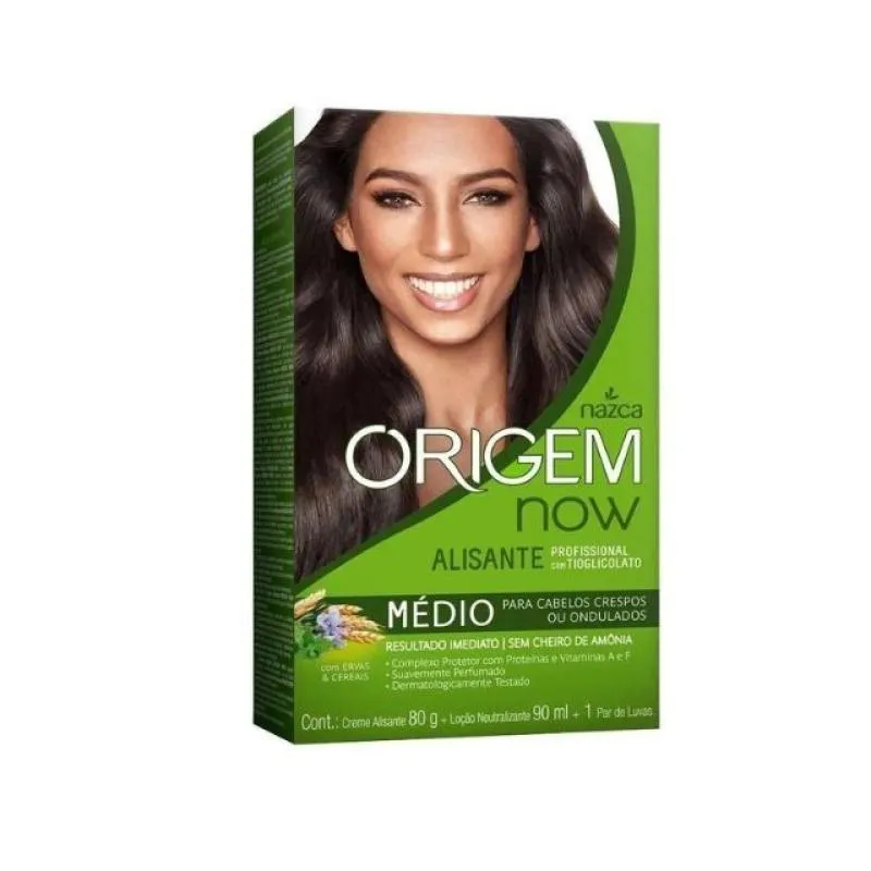 CREME ALISANTE ORIGEM NOW 90ML ERVAS E CEREAIS