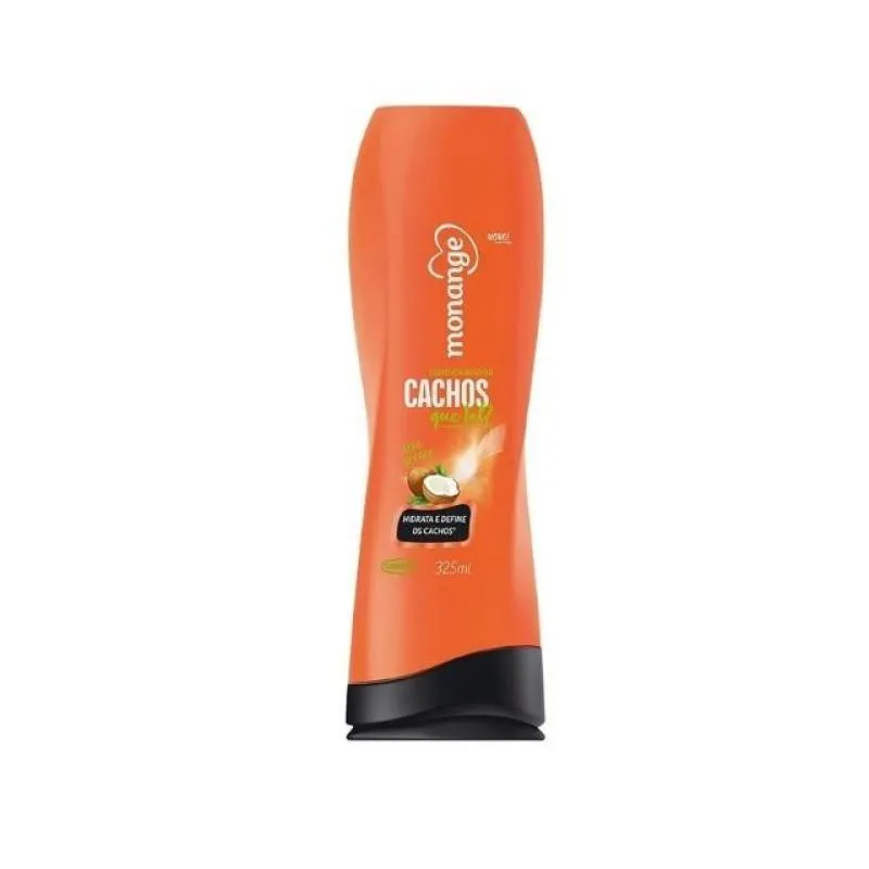CONDICIONADOR MONANGE 325ML CACHOS QUE TAL