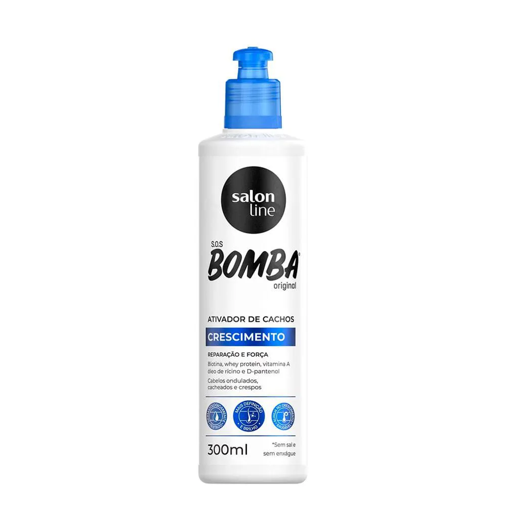 ATIVADOR SALON LINE BOMBA ORIGINAL 300ML