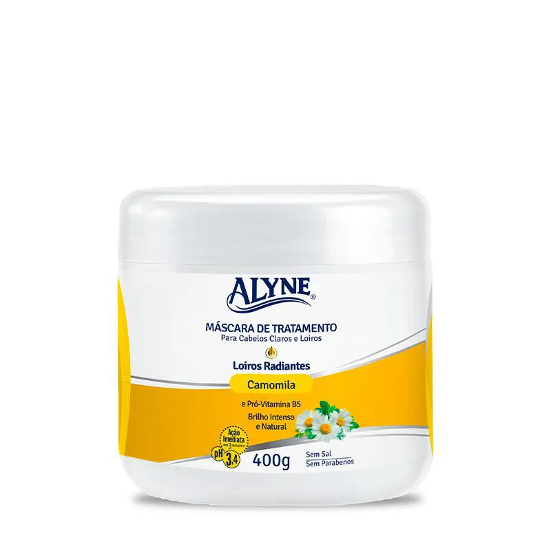 ALYNE MáSCARA LOIROS RADIANTES 400G