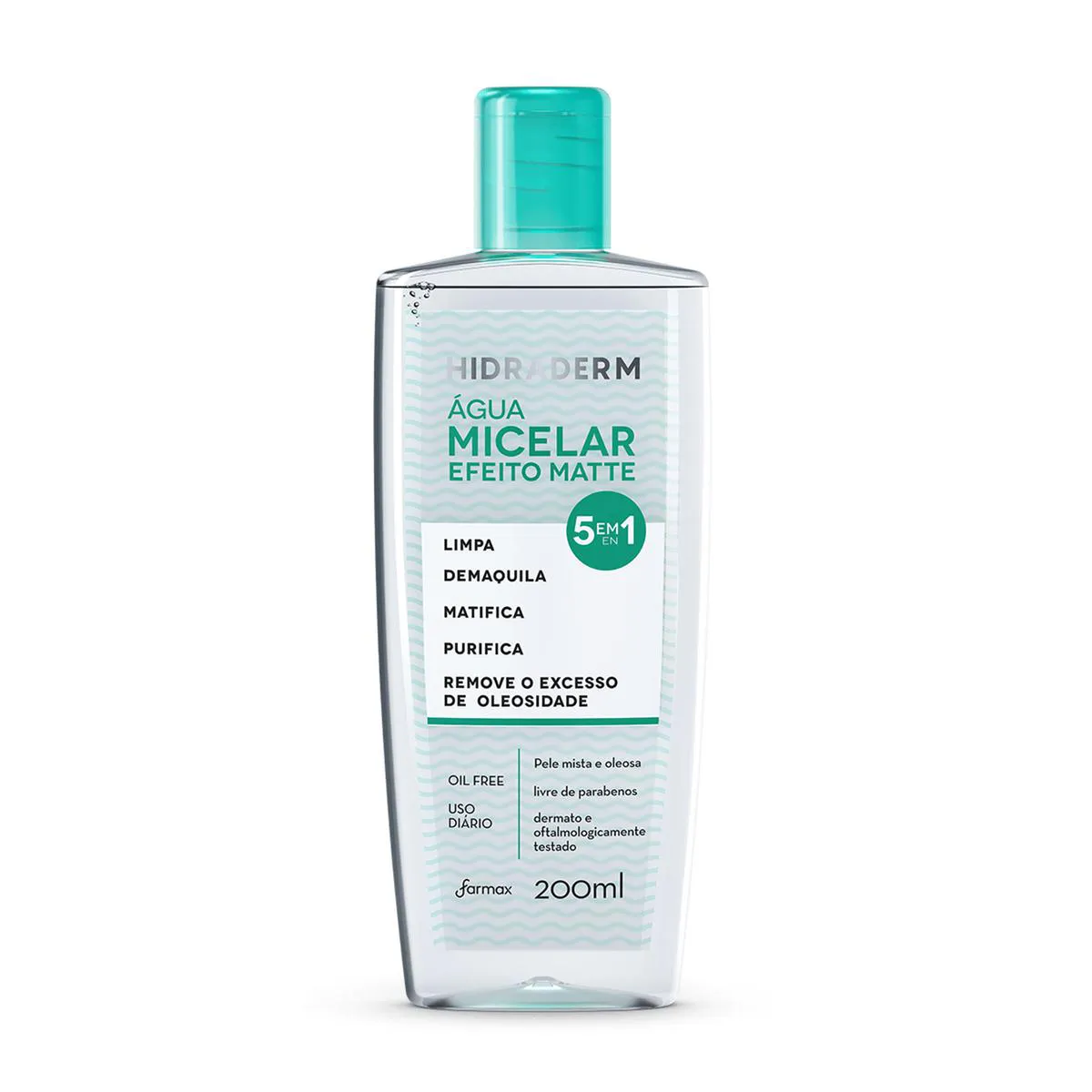 ÁGUA MICELAR HIDRADERM MATTE 200ML