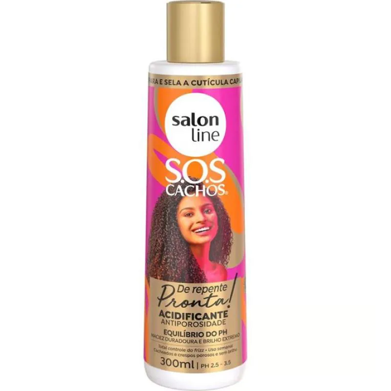 ACIDIFICANTE SALON LINE 300ML DE REPENTE PRONTA