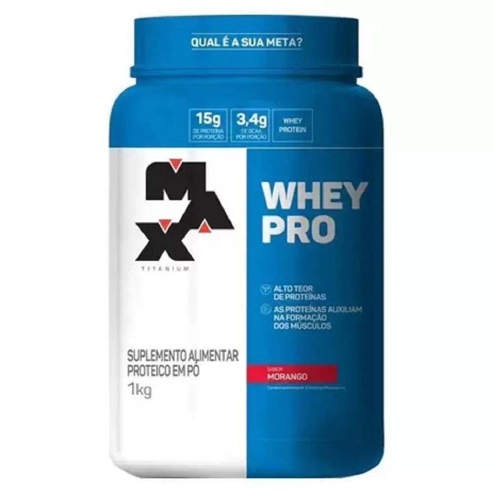 WHEY PRO MAX TITANIUM 1KG