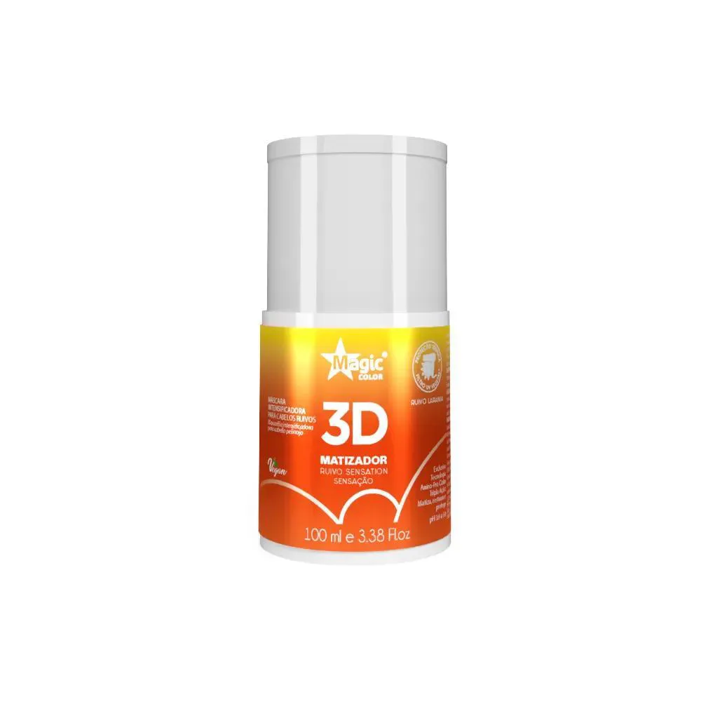 MATIZADOR 3D RUIVO SENSATION EFEITO RUIVO INTENSO