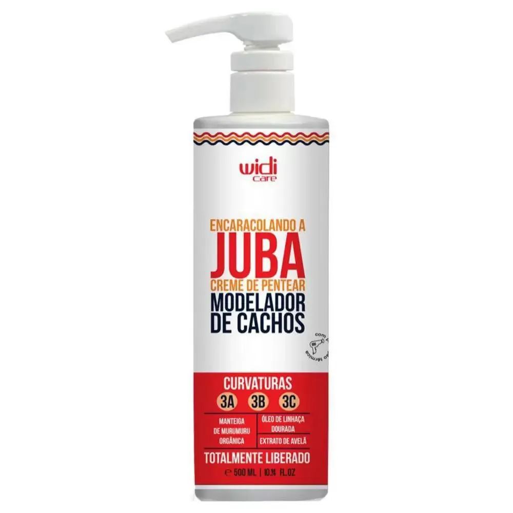 CREME DE PENTEAR ENCARACOLANDO A JUBA WIDI CARE 500ml